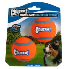 Chuckit! 2'li Köpek Tenis Oyun Topu (Orta Boy)