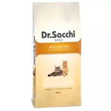 Dr.Sacchi Basic Chicken Tavuklu Yetişkin Kedi Maması 15 Kg