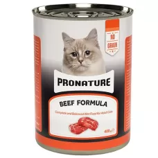 Pronature Tahılsız Sığır Etli Ezme Yetişkin Konserve Kedi Maması 400 Gr